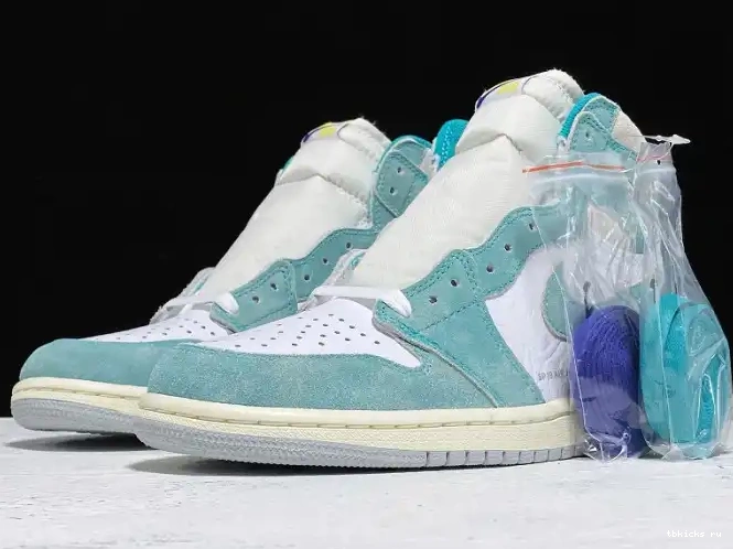 Rep TB High Jordan Air Turbo Green Retro 1 555088-311 OG 0505